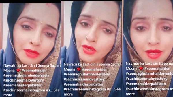 Seema Haider- 'पाकिस्तान में लड़कियां बेचीं जाती हैं, यहां पूजी जाती हैं', नवरात्रि पर बोलीं सीमा हैदर..