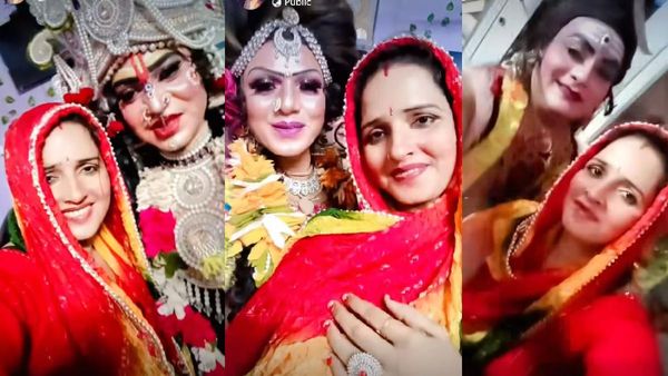 Seema Haider ने नवरात्रि पर देवी-देवताओं से लिया आशीर्वाद, पाकिस्तानी बोले- 'लानत है तेरे पर'