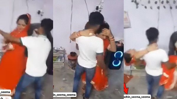 बच्चों के सामने सीमा हैदर और सचिन की बेशर्मी, लिपट लिपटकर किया डांस, कभी गोद में उठाया तो कभी...