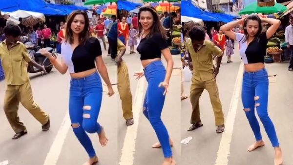 हॉट लड़की को सड़क पर नाचते देख मचल गए ऑटो वाले चचा, पीछे से आकर कर दी ऐसी हरकत!