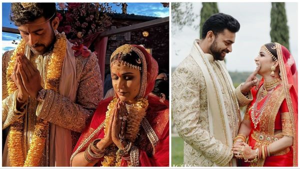 Wedding Album: करवा चौथ पर मशहूर एक्ट्रेस ने रचाई शादी, अनुष्का-विराट वाली जगह पर ही लिए सात फेरे