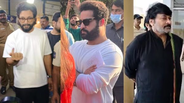 Telangana Election- लाइन में लगकर अल्लू अर्जुन, जूनियर एनटीआर और चिरंजीवी ने डाला वोट, तस्वीरें वायरल!