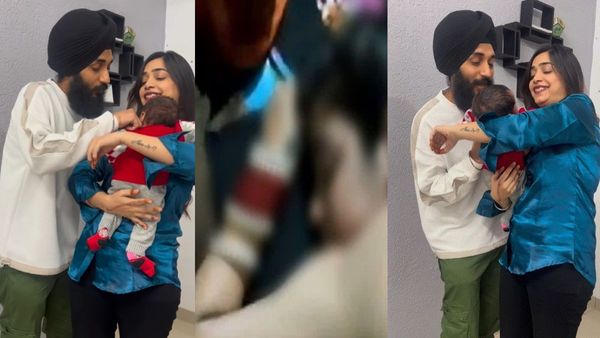 कुल्हड़ कपल ने फिर किया धमाका, नए वीडियो में गप्पी बोली- इस नन्हे हाथों में हमारा...