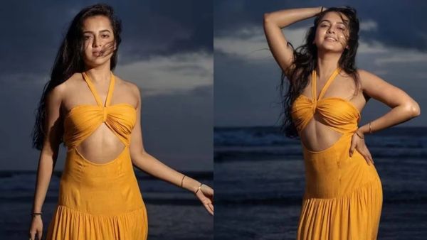 पार्टी में जाने के लिए Tejasswi Prakash ने हटाया अपना साड़ी का पल्लू, डीपनेक ब्लाउज देख मदहोश हुए फैंस