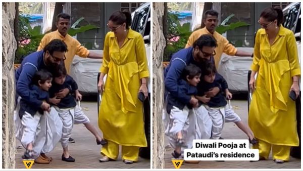 दिवाली सेलिब्रेशन के बीच खराब हुआ तैमूर का मूड.. मारी करीना को जोरदार लात, ऐसा था बेबो का रिएक्शन