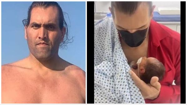 खली बने पापा, 51 की उम्र में आई Good News, देखें खली के नन्हे बच्चे की पहली तस्वीर