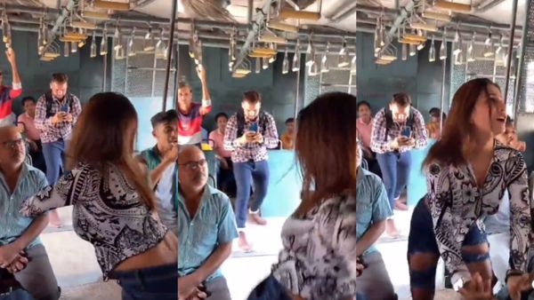 Viral Video: भोजपुरी गाने पर कमसिन हसीना ट्रेन में लगा रही थी ठुमके, आंखे गाड़कर बस एक ही चीज देख रहे थे चचा