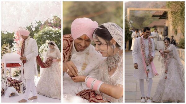 Navdeep Saini Wedding: भारतीय क्रिकेटर नवदीप सैनी ने लॉग टाइम गर्लफ्रेंड संग रचाई शादी, तस्वीरें वायरल