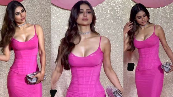 Mouni Roy ने सामने से खुली ड्रेस में मारी एंट्री तो भड़क गए लोग, बोले- 'प्लास्टिक सर्जरी वाले को अवॉर्ड दो'