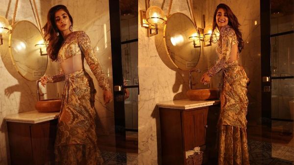 Diwali 2023 पर पूजा हेगड़े ने सेट कर दिया ट्रेंड, शानदार और खूबसूरत लुक ने हिलाया इंटरनेट!