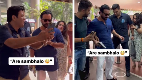 सेल्फी के चक्कर में फंसा सैफ अली खान का पैर, गिरते गिरते बचे, इस तरह से गुस्सा किया कंट्रोल?