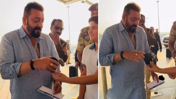 पुलिस के सामने संजय दत्त के हाथ में बंदूक पकड़ा गया लड़का, लोग बोले- जिसके चक्कर में काटी जेल, उसको ही...