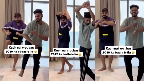 Rohit Sharma और Shreyas Iyer ने 'कोई सहरी बाबू' पर किया ऐसा सेक्सी डांस, स्टाइलिश मूव्स ने जीता दिल!
