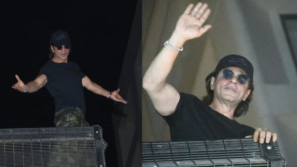 Shahrukh Khan B'day: आधी रात मन्नत के बाहर जश्न, उमड़े हजारों फैंस, फोड़े पटाखे, किंग खान बोले- Unbelievable