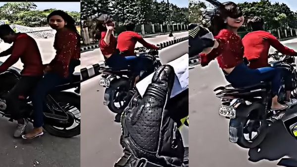 धोखेबाज गर्लफ्रेंड ने चलती बाइक पर अंजान लड़के को दिया नंबर, लेकिन बॉयफ्रेंड को चल गया पता फिर...