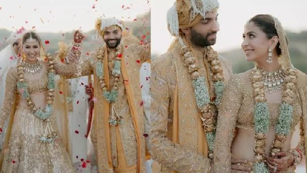 Wedding Album: शाहरुख खान की 'साली' ने रचाई ग्रैंड वेडिंग, सुनहरे जोड़े में इस हीरोइन ने किया सबको फेल