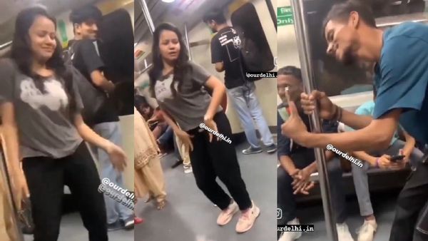 दिल्ली मेट्रो को भी इस लड़की ने बना डाला कोठा एक्सप्रेस.. कैमरामैन लेकर घुसी और शुरु कर दी ऐसी हरकत...