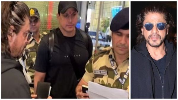 Shahrukh khan: एयरपोर्ट पर लाइन में लगकर सिक्यॉरिटी चेक कराते दिखे एक्टर, वीडियो हुआ वायरल