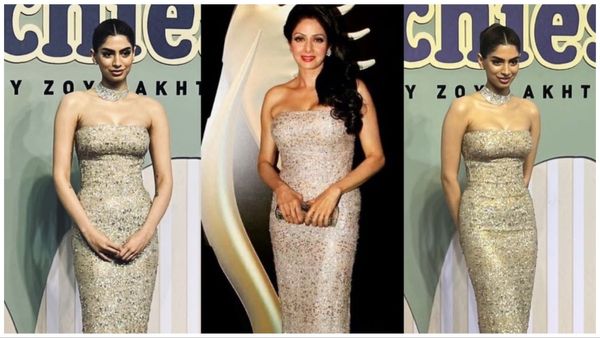 'द आर्चीज' की स्क्रीनिंग पर मां श्रीदेवी का 10 साल पुराना गाउन पहनकर पहुंची खुशी कपूर, VIDEO