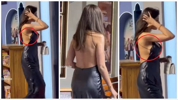 सितारों से खचाखच भरी महफिल में ब्रालैस आई हसीना ने ऊपर उठा दिए हाथ... एक ही जगह घूम गए सारे के सारे कैमरे