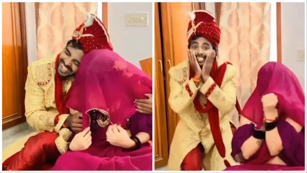 कपल की शादी की पहली रात का वीडियो सोशल मीडिया पर हुआ वायरल, देखने वाले खुद हुए कंट्रोल से बाहर