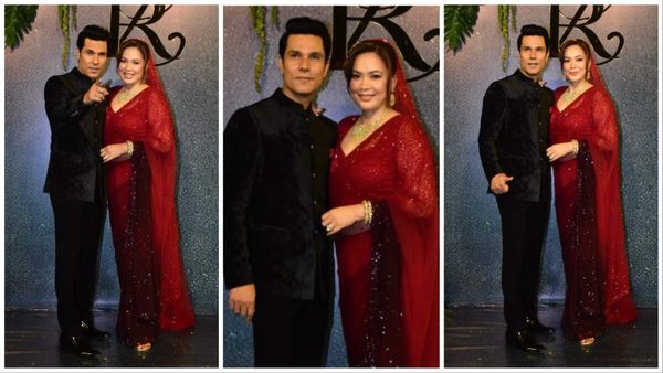 Randeep-Lin Wedding Reception: हाथों में हाथ डाले रिसेप्शन पार्टी में दिखे रणदीप और लिन, फोटोज हुई वायरल