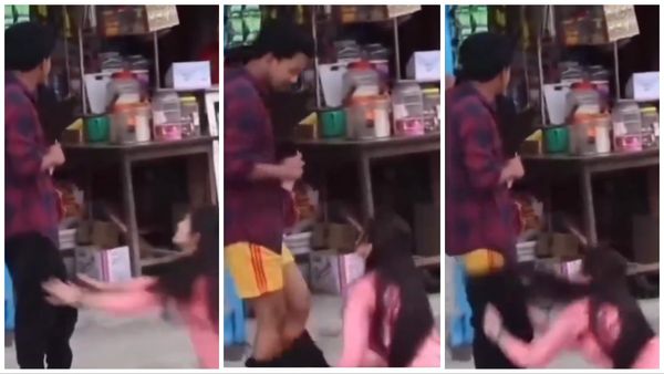 सड़क किनारे लड़के का पजामा निकाल कर भागी लड़कियां, गुस्साए लोग बोले- अब ये तुम्हारी सलवार निकाल दे तो...