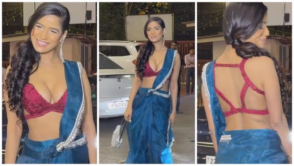Poonam Pandey: अपनी कातिल अदाएं दिखाकर लोगों को बनाया दीवाना, हसीना ने पहना ऐसा ब्लाउज कि...