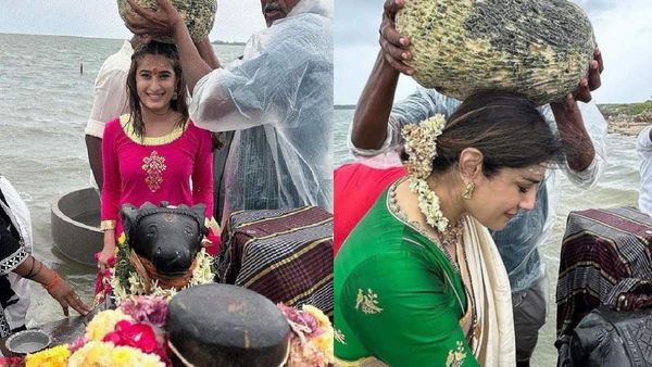 रवीना टंडन के साथ राशा थडानी ने किए 12 ज्योतिर्लिगों के दर्शन, माथे पर तिलक चंदन लगाए तस्वीरें वायरल