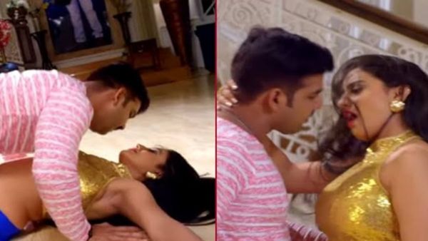 Akshara Singh ने अपनी अदाओं से Pawan Singh को किया मदहोश, फिर हुआ पलंगतोड़ रोमांस