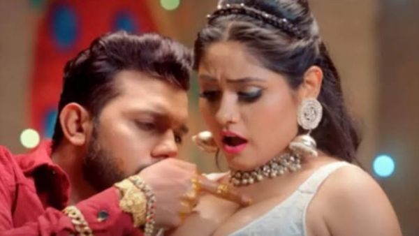 NeelKamal Singh ने पवन सिंह को भी छोड़ा पीछे, Shweta Sharma के शरीर पर तेल मलते दिखे एक्टर