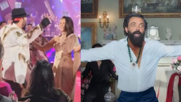 आलिया भट्ट और रणबीर कपूर ने 'जमाल कुडू' पर किया डांस, सिर पर गिलास रखकर ऐसे किया Kiss