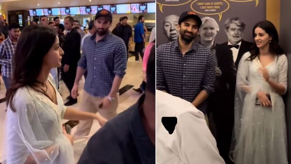 ना चाहते हुए भी फैंस के बीच फंसे अनन्या पांडे और आदित्य रॉय कपूर, मजेदार वीडियो वायरल!