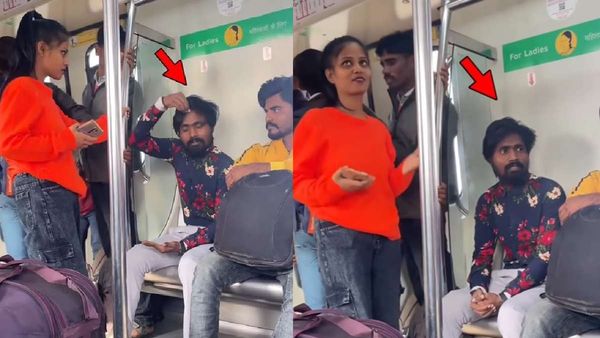 महिला सीट मांगने पर लड़के ने सिंदूर से भरी मांग, दिल्ली मेट्रो के इस वीडियो पर नहीं होगा यकीन!