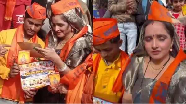 Seema Haider Video: सीता मैया बनी सीमा हैदर ने गाया 'राम आएंगे..' फिर माइक पर चीखकर कही ये बात