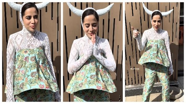 Urfi Javed के सिर पर उगे सींग, सड़क पर लगाए 'जय श्री राम' के नारे बोलीं- 'मुझे बहुत घमंड आ गया है...'