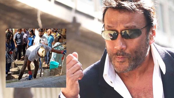 Ram Mandir में पोंछा लगाते नजर आए Jackie Shroff, धड़ल्ले से वायरल हुआ वीडियो