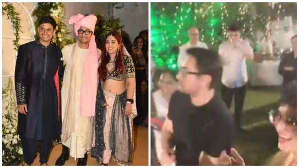Ira khan wedding:बेटी इरा खान की शादी में जमकर नाचे आमिर खान, सामने आया मस्ती भरा वीडियो