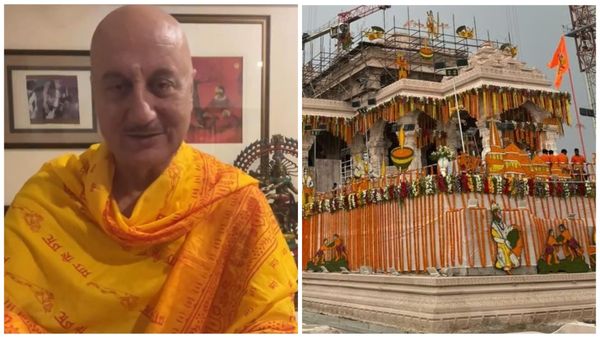 राम मंदिर प्राण प्रतिष्ठा को लेकर खुशी से धूमे अनुपम खेर, बयान देते हुए कहा- 'श्री राम लला का अवध लौटना...'
