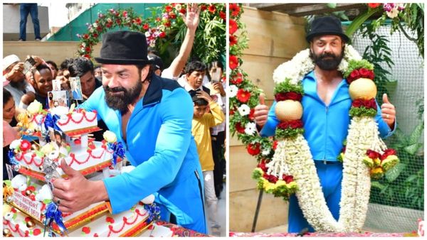 Bobby Deol Birthday Video: 55 साल के हुए बॉबी देओल, फैंस ने कर दी कई किलो की फूल माला और तोहफो की बौछार