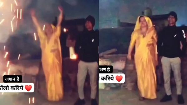 Seema Haider ने राम मंदिर की खुशी में जमकर की आतिशबाजी, सचिन के साथ छत से पर...