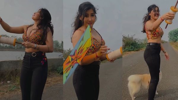 सिर्फ ब्लाउज पहनकर सड़क पर पतंग उड़ा रही थी सोफिया अंसारी, लोगों ने बोला, ऐसे ना घूमा करो, वरना...