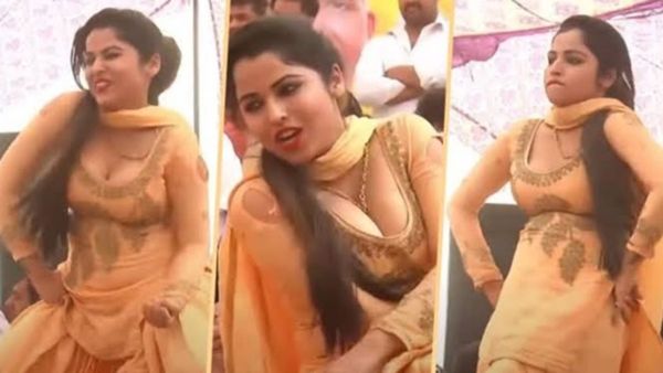 Haryanvi Dance Video: मुस्कान बेबी ने ज़ोरदार ठुमकों से हिलाया स्टेज, मौजूद भीड़ हुई बेकाबू
