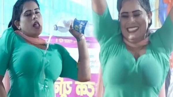 Haryanvi Dance Video: डॉली शर्मा ने स्टेज पर काटा बवाल, देखते रह गए लोग और फिर...