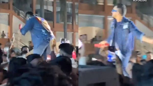 चलते कॉन्सर्ट में इस सिंगर ने फैन को मारा, फोन छीना और फेंक दिया.. बुरी तरह से ट्रोल