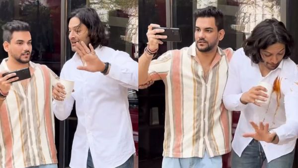 सेल्फी के चक्कर में अली फजल से टकराया फैन, सफेद शर्ट की हो गई ऐसी हालत, ऐसा था गुड्डू भइया का रिएक्शन