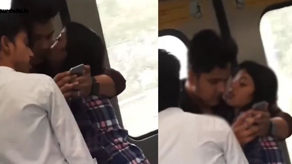दिल्ली मेट्रो में फिर हुई अश्लीलता, दो लड़कों के साथ दिखी एक लड़की, बार बार करती रही ऐसी हरकत..