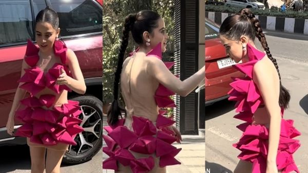 Urfi Javed New Look: नुकीला खंजर बनकर निकली उर्फी जावेद, मुड़ी तो पीछे नहीं थी कत्तर भी