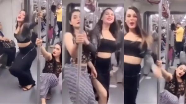 Delhi Metro के अंदर हुआ 'अश्लील मुजरा', मेट्रो की फर्श पर लेटकर लड़की करने लगी ऐसी-ऐसी हकरतें