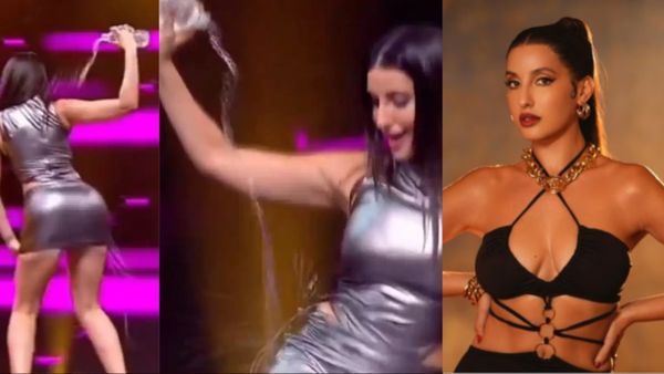 मानने को तैयार ही नहीं Nora Fatehi, अब स्टेज पर जाकर भिगाया बदन और करने लगीं अश्लील डांस